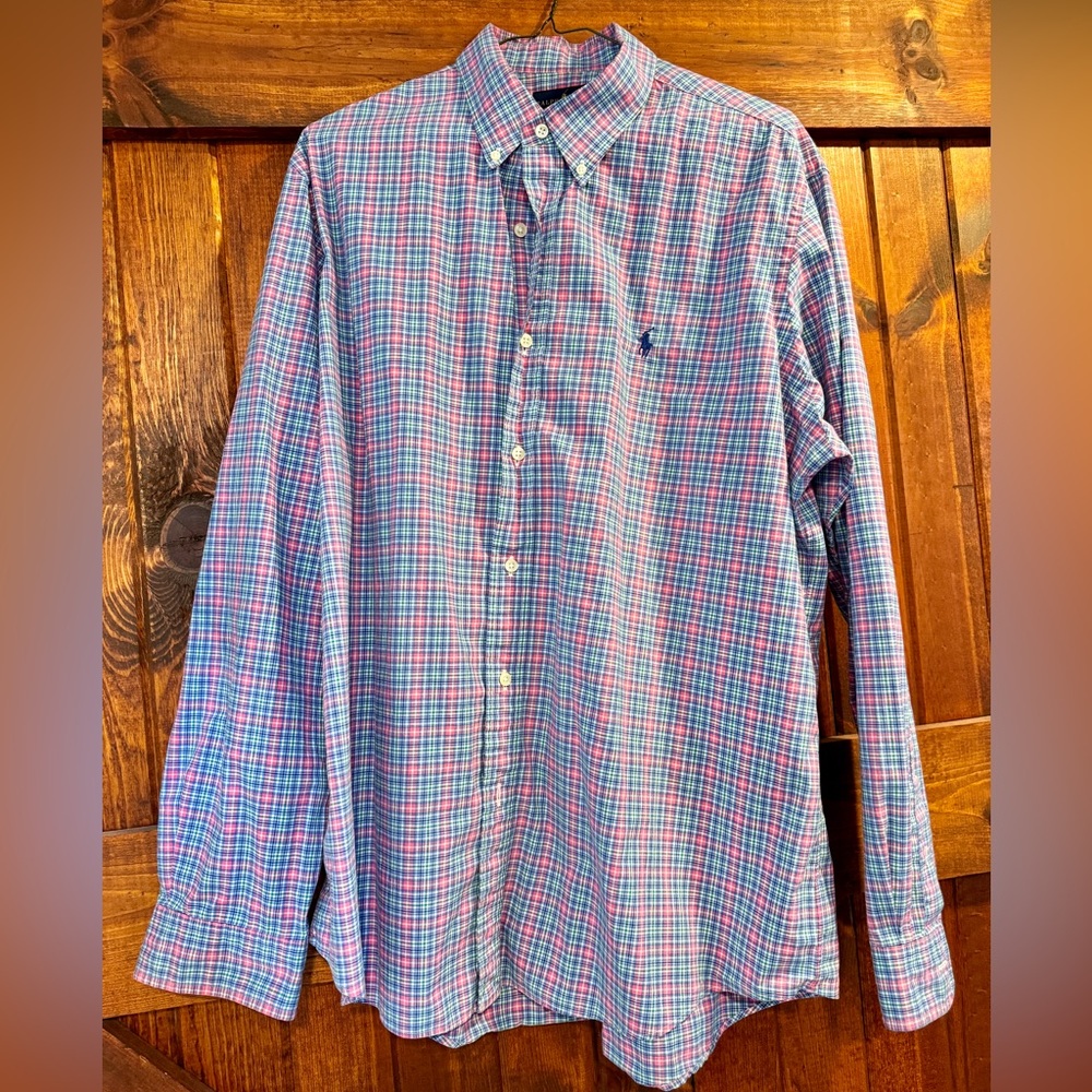 Polo by Ralph Lauren men’s button up shirt